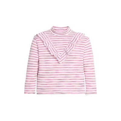 Little English | BISBY Aspen Top - Recoleta Rose Multi Stripe