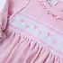 Magnolia Baby Valentine's Classics Smocked Gown Pink
