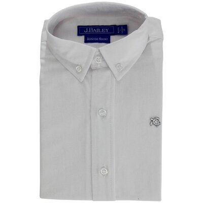J Bailey White Oxford Shirt