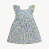 Magnetic  Me Lavina Modal Square Neck Ruffle Sleeveless Dress