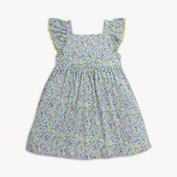 Magnetic  Me Lavina Modal Square Neck Ruffle Sleeveless Dress