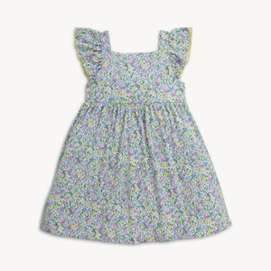 Magnetic  Me Lavina Modal Square Neck Ruffle Sleeveless Dress