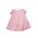 Lulu Bebe Valentine's Elephants Smocked Pink Gingham Dress