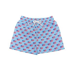 Saltwater Boys Company *PRE-ORDER*Flag Saint Simons Swim Trunks