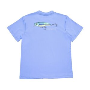 Saltwater Boys Company Royal Blue Lures Graphic Performance SS T-shirt