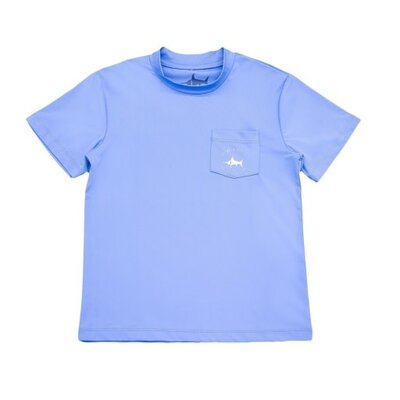 Saltwater Boys Company *PRE-ORDER*Royal Blue Lures Graphic Performance SS T-shirt