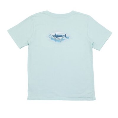Saltwater Boys Company *PRE-ORDER*Aqua Marlin SS Graphic T-shirt