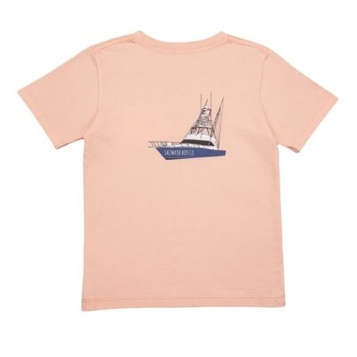 Saltwater Boys Company *PRE-ORDER*Salmon Offshore Boat SS Graphic T-shirt