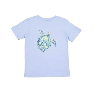 Saltwater Boys Company Blue Sea Turtle SS Graphic T-shirt