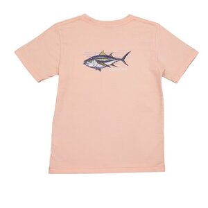 Saltwater Boys Company Salmon Atlantic Blue Tuna SS Graphic T-Shirt