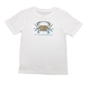 Saltwater Boys Company *PRE-ORDER*White Crab SS Graphic T-shirt