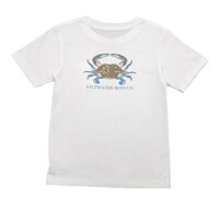 Saltwater Boys Company *PRE-ORDER*White Crab SS Graphic T-shirt