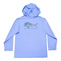 Saltwater Boys Company Royal Blue Mahi Performance Hoodie