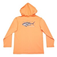 Saltwater Boys Company Coral Tuna Performance Hoodie