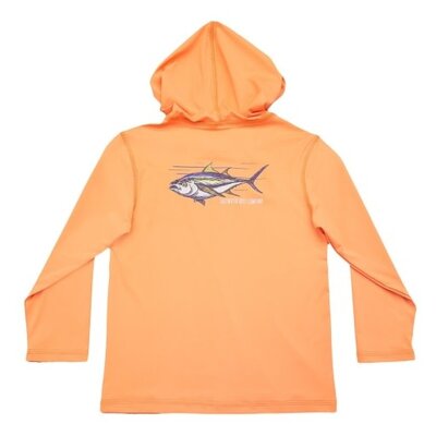 Saltwater Boys Company Coral Tuna Performance Hoodie