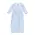 Magnolia Baby Willow and Walker's Smocked Collared Pleated Gown Light Blue