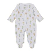 Kissy Kissy Sky High Adventures Printed Footie w/Zipper