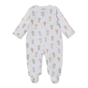 Kissy Kissy Sky High Adventures Printed Footie w/Zipper