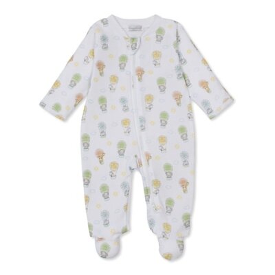 Kissy Kissy Sky High Adventures Printed Footie w/Zipper