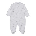 Kissy Kissy Nightfall Printed Silver Footie w/Zipper