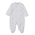 Kissy Kissy Nightfall Printed Silver Footie w/Zipper