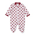 Kissy Kissy Be My Valentine Printed Footie w/Zipper
