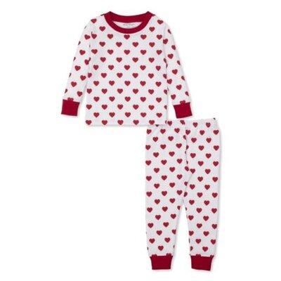 Kissy Kissy Be My Valentine Printed Snug Pajama Set