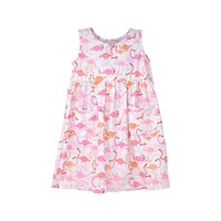 Flap Happy Flamingo Love UPF 50 Dahlia Sleeveless Dress