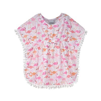 Flap Happy Flamingo Love UPF 50 Kaia Beach Swim Cover-Up