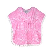 Flap Happy Pixie Scales Pink UPF 50 Kaia Beach Swim Cover-Up