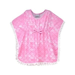 Flap Happy Pixie Scales Pink UPF 50 Kaia Beach Swim Cover-Up