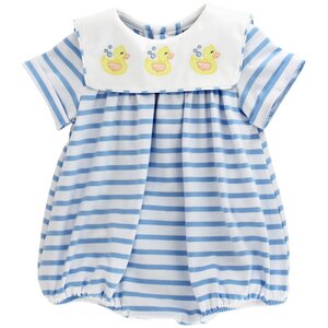Bailey Boys Ducky Days Knit Infant Bubble