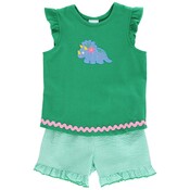 Bailey Boys Dashing Dino Girls Short Set