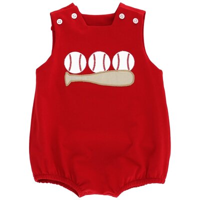 Bailey Boys Batter Up Knit Infant Bubble