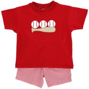 Bailey Boys *PRE-ORDER*Batter Up Boys Short Set