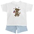 Bailey Boys Patriotic Pup Knit Boys Short Set