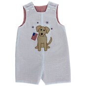Bailey Boys Patriotic Pup Reversible John John