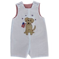 Bailey Boys Patriotic Pup Reversible John John