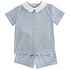 Bailey Boys Light Blue Check Dressy Short Set