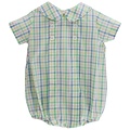 Bailey Boys *PRE-ORDER*Harlow Plaid Dressy Bubble Short