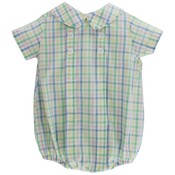 Bailey Boys *PRE-ORDER*Harlow Plaid Dressy Bubble Short