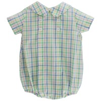 Bailey Boys *PRE-ORDER*Harlow Plaid Dressy Bubble Short