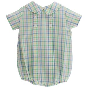 Bailey Boys Harlow Plaid Dressy Bubble Short