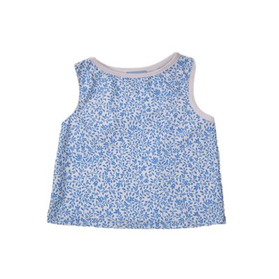 Funtasia, Too Blue Floral Tank Top and Blue Floral Track Shorts