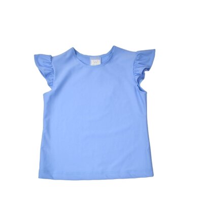 Funtasia, Too Blue Angel Sleeve and Blue Floral Skort