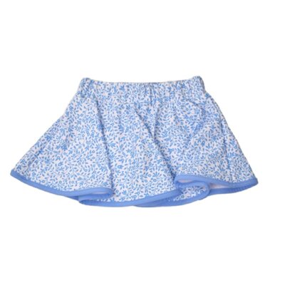 Funtasia, Too Blue Angel Sleeve and Blue Floral Skort