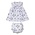 Kissy Kissy *PRE-ORDER*Red, White & Blue Regatta Printed Dress Set