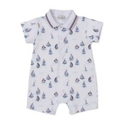 Kissy Kissy *PRE-ORDER*Red, White & Blue Regatta Printed Short Playsuit