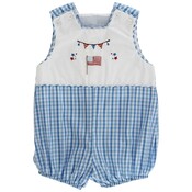 Bailey Boys Stars & Stripes Infant Bubble Short