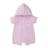 Kissy Kissy Whale Pods Pink Terry Stripe Romper